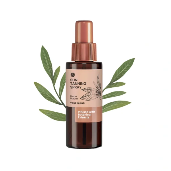 Hasil maklon sun tanning spray herbal natural - PT Mash Moshem Indonesia