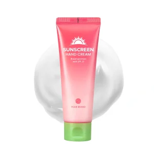 Production Result of Private Label Hand Cream sunscreen - PT Mash Moshem Indonesia