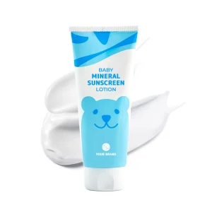 Hasil aklon sunscreen baby mineral - PT Mash Moshem Indonesia