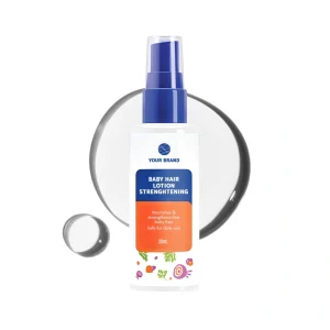 Production Result of Private Label Hair Lotion Baby strengthening - PT Mash Moshem Indonesia
