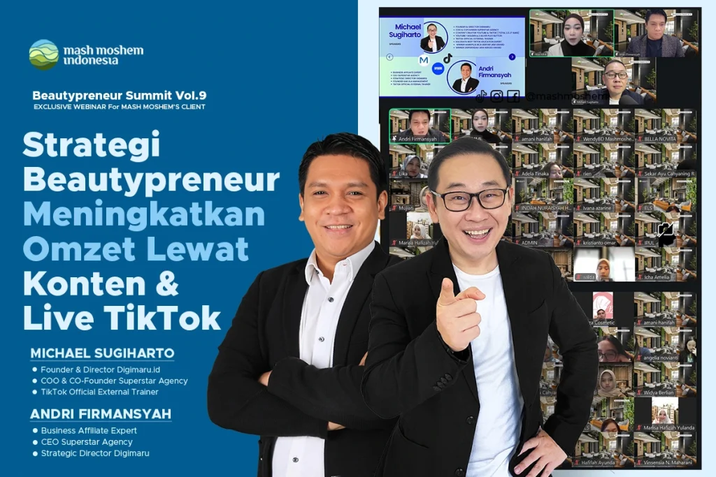 Beautypreneur Summit Vol. 10 Strategi tingkatkan omzet lewat Konten dan Live TikTok