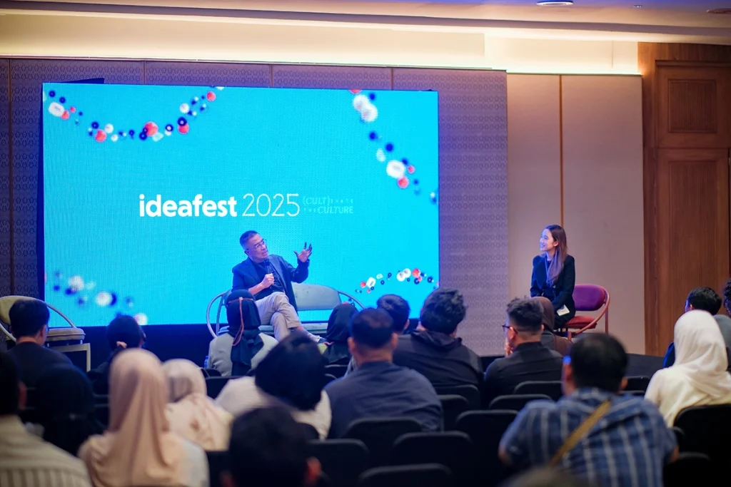 Helmy Yahya dan Michella Ham di IdeaFest 2025