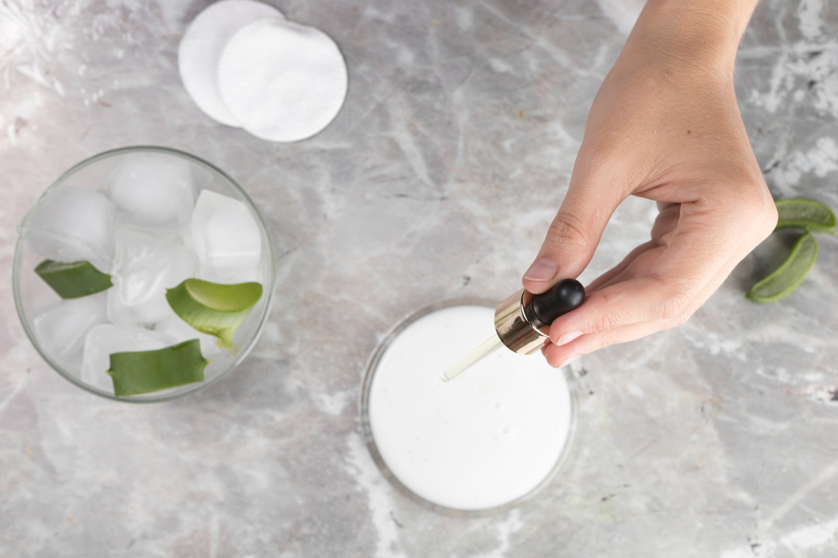 lactobionic acid tidak boleh dicampur dengan