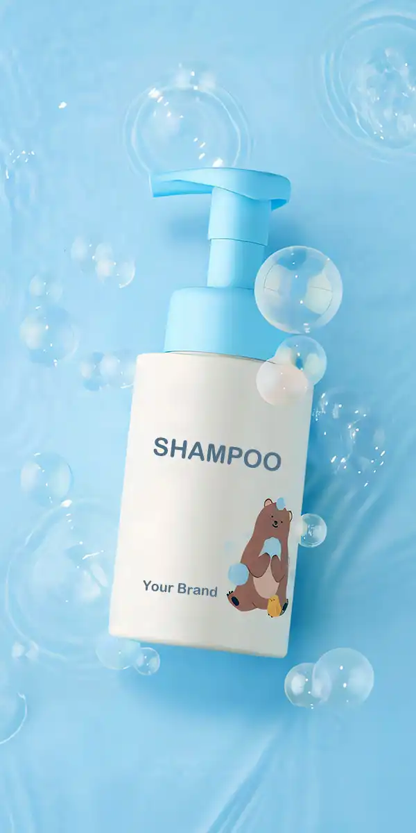 Gambar CTA samping kanan baby shampoo PT Mash Moshem Indonesia