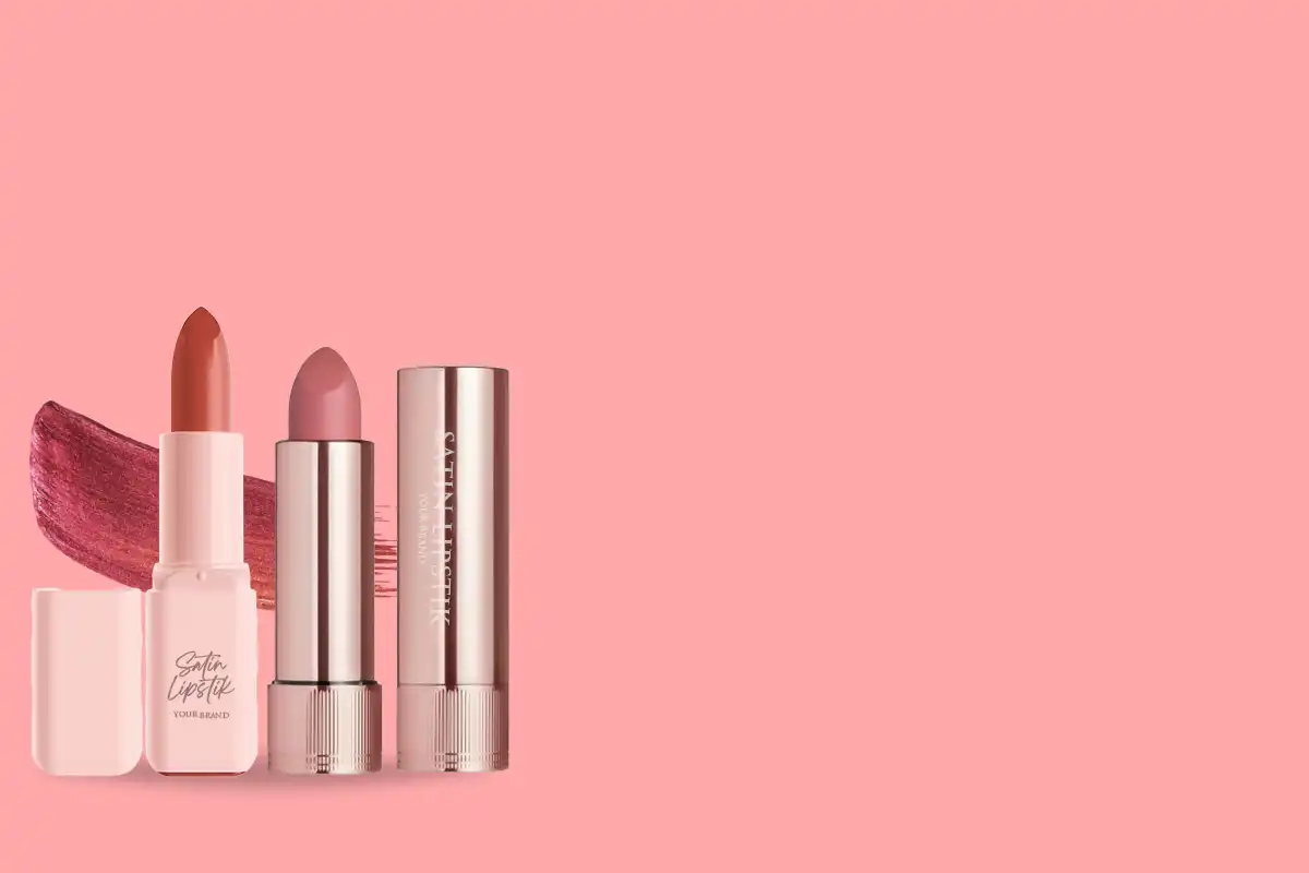 Hasil produksi satin lipstik dari jasa maklon lipstik PT Mash Moshem Indonesia.webp