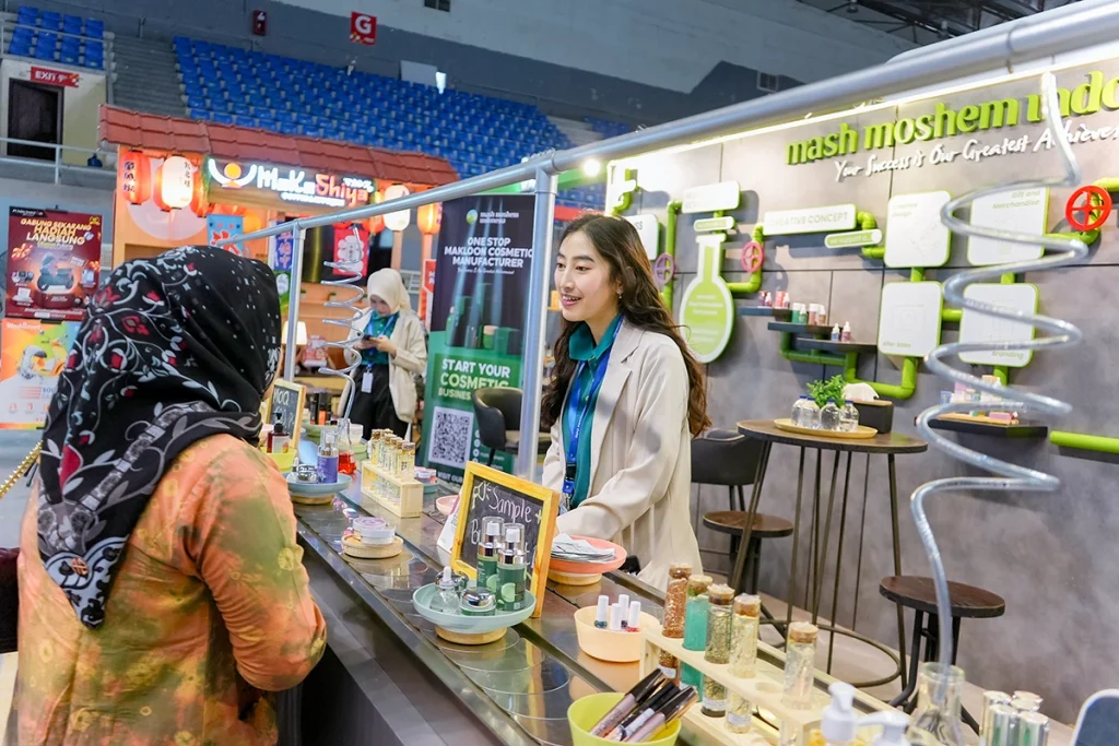 Sesi konsultasi IFBC Expo Palembang 2026