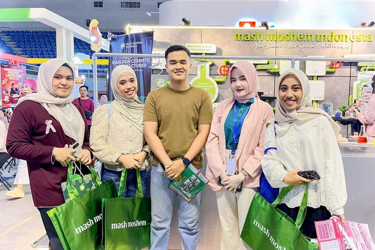 Hadir di IFBC Expo Palembang 2026, Mash Moshem Buka Peluang Brand Kosmetik untuk Wirausahawan Sumatera 