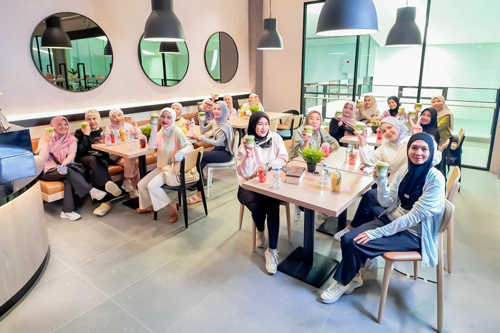 Sesi matcha talk Beauty Factory Experience