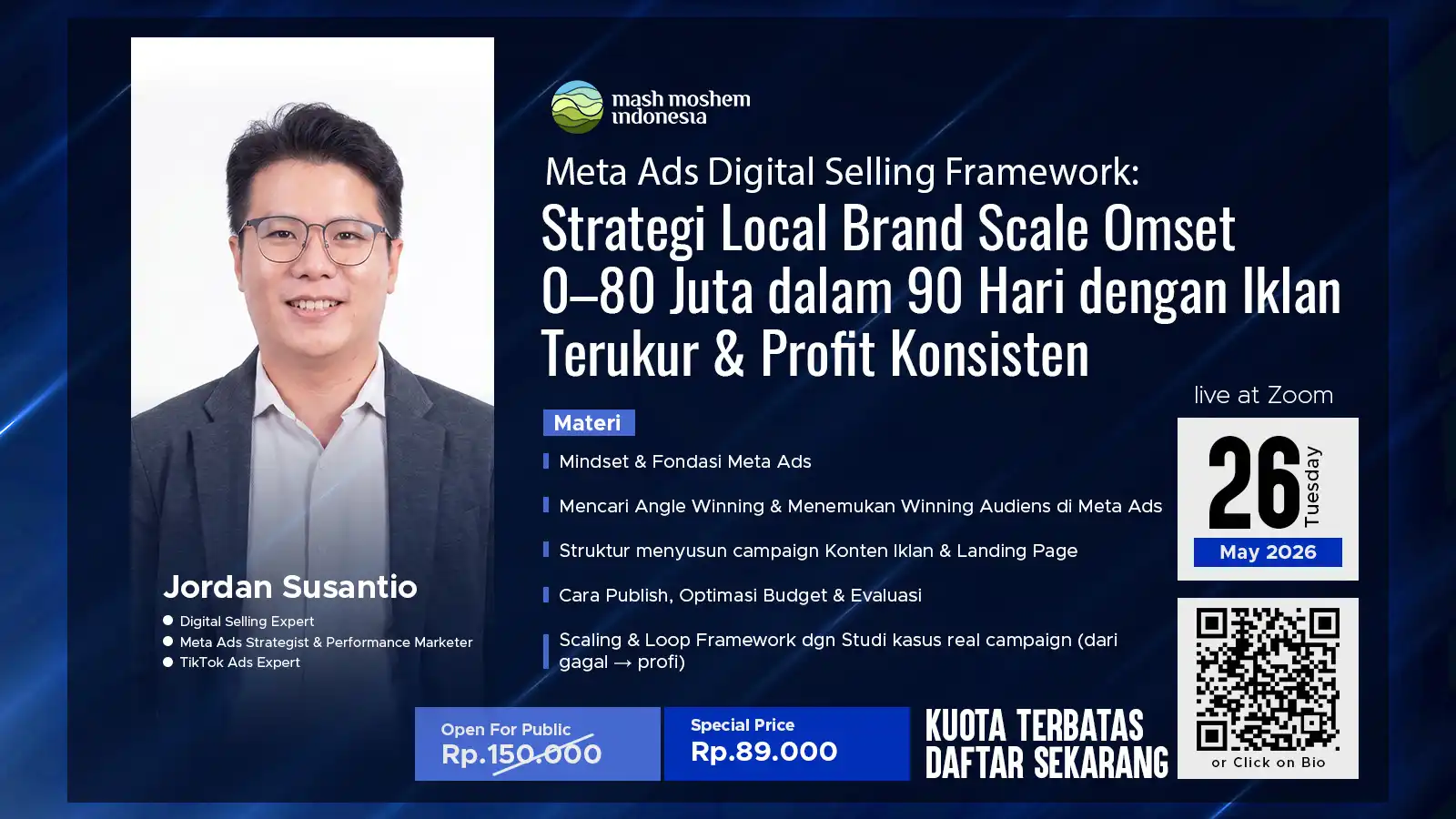 WEBINAR BUSINESS GROWTH VOL.5 DESKTOP BANNER