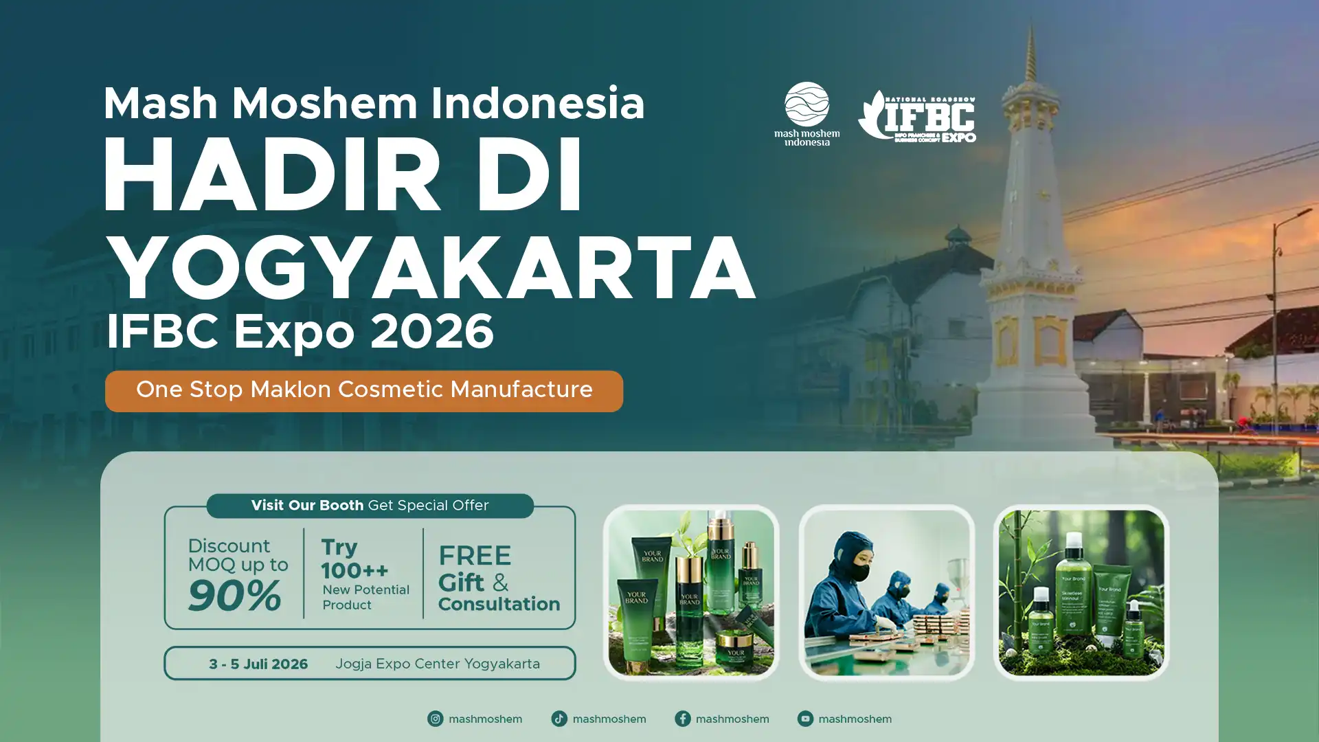 Banner Desktop Event MMI IFBC EXPO YOGYAKARTA