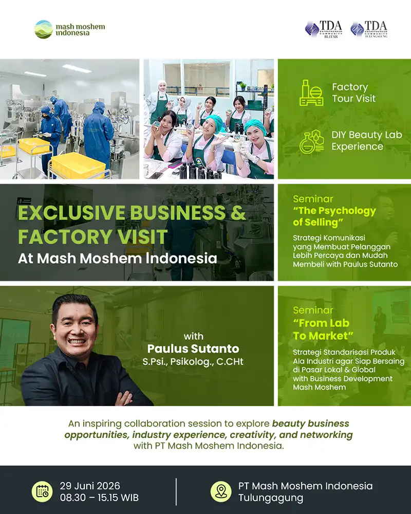 Banner Mobile FACTORY VISIT & DIY X TDA Community