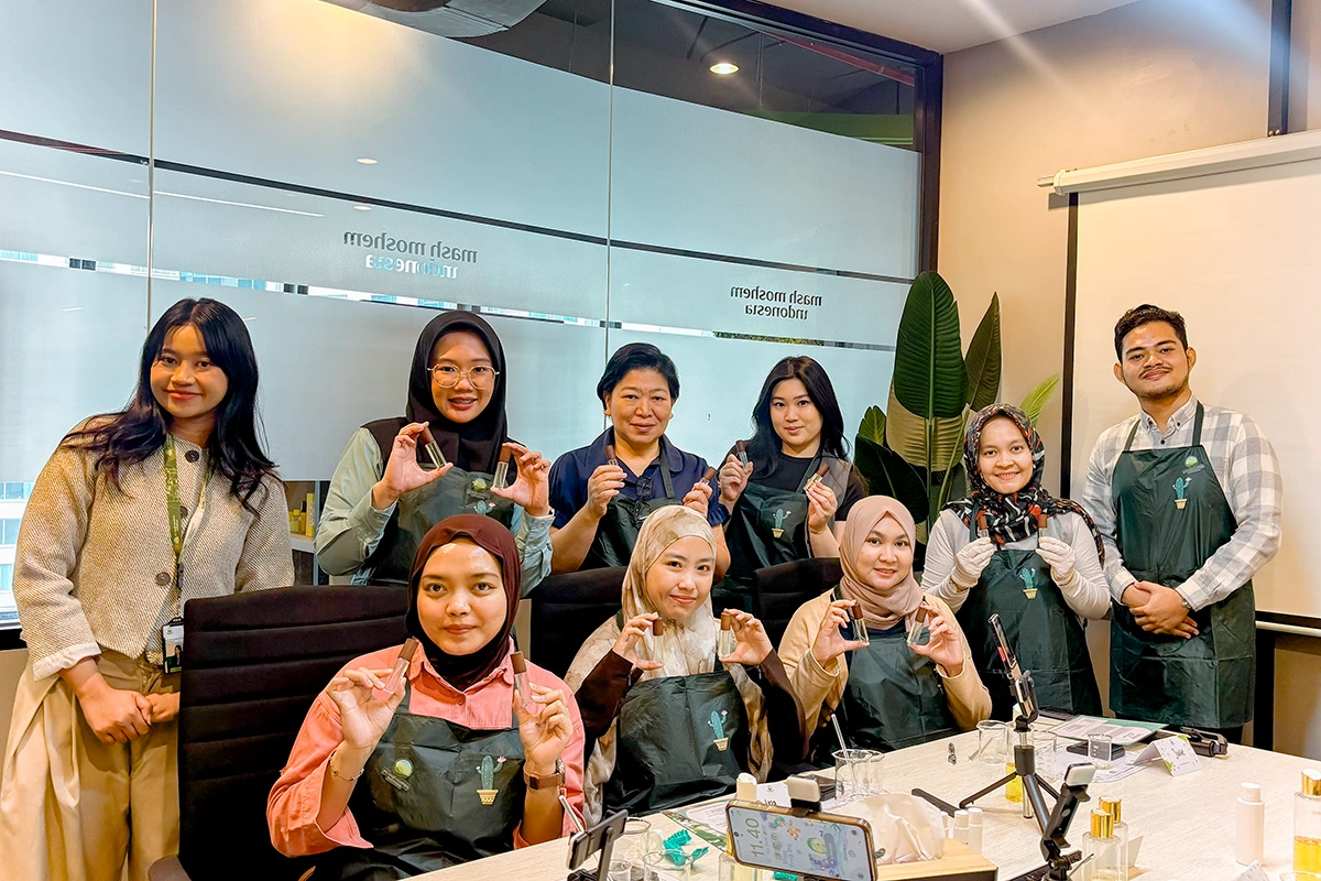 Foto bersama DIY Beauty Formulation Vol. 2