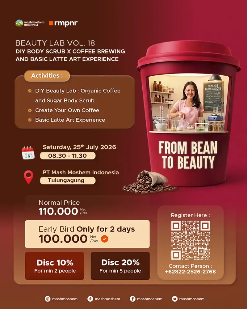 DIY Beauty Lab Vol 18 - PT Mash Moshem Indonesia Tulungagung