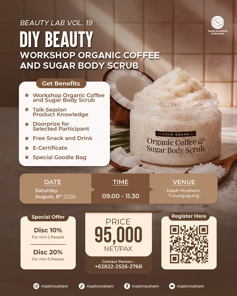 DIY Beauty Lab Volume 19 Tulungagung - PT Mash Moshem Indonesia