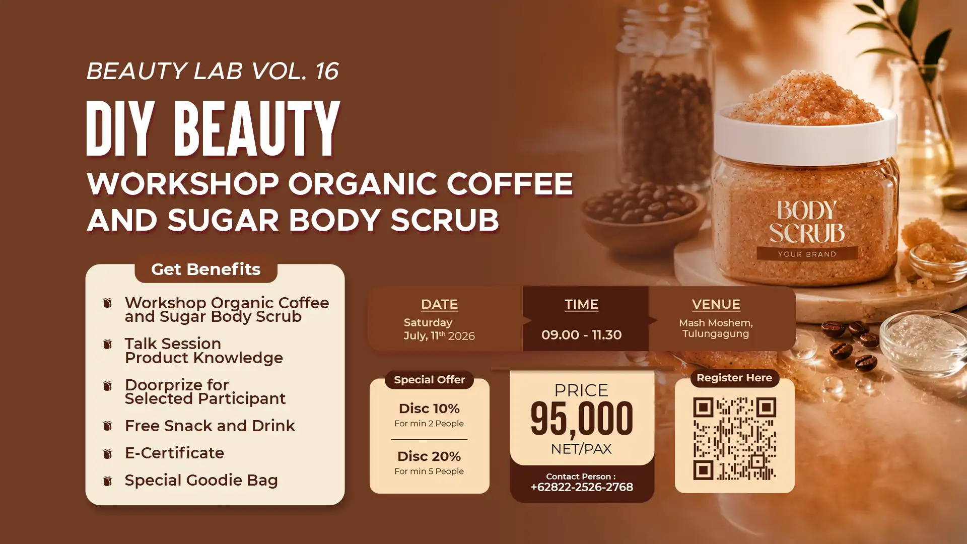 Event DIY Beauty Lab Mash Moshem
