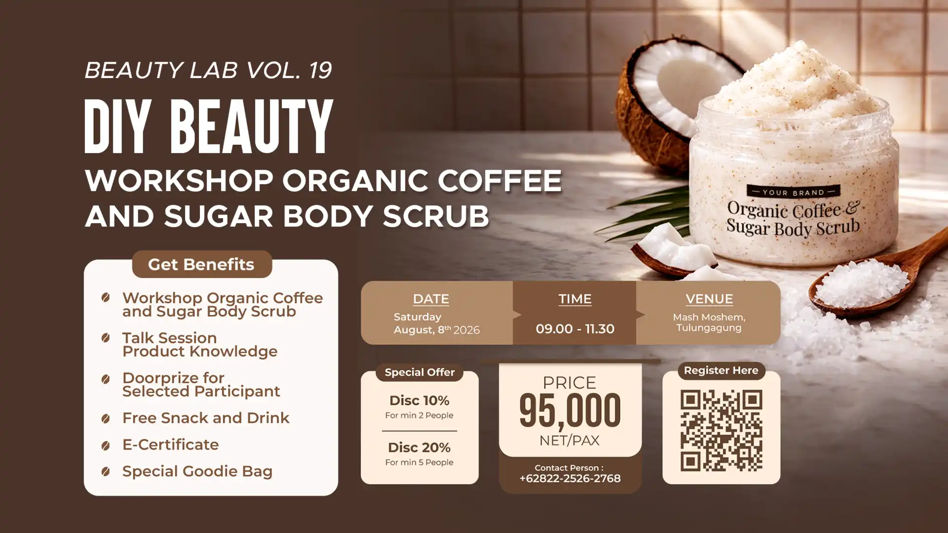 Event Mash Moshem Indonesia DIY Beauty Lab
