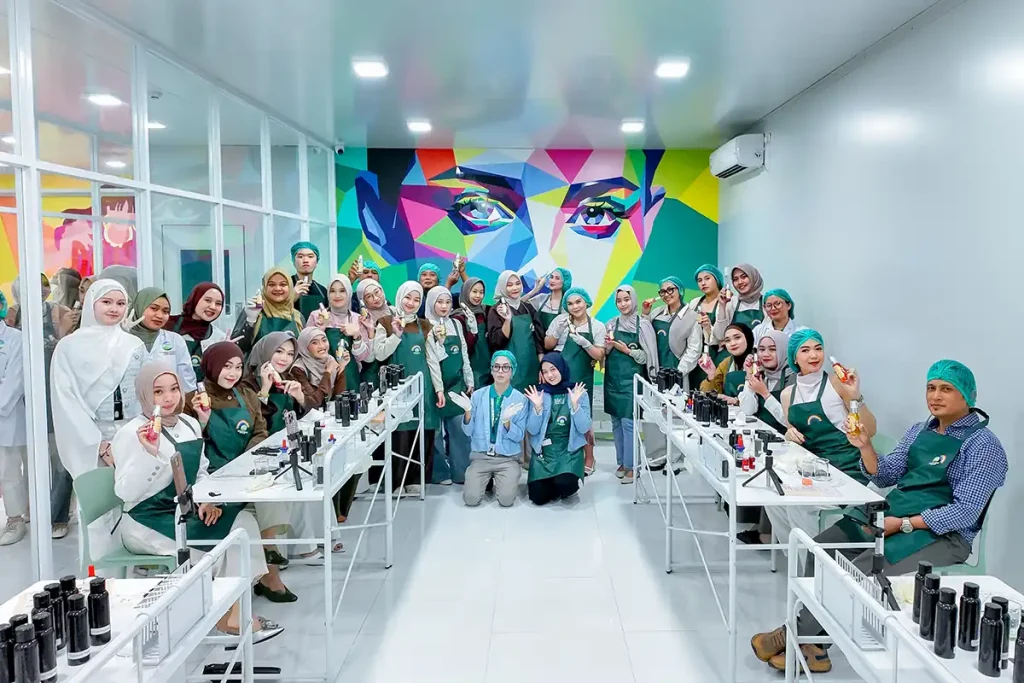 Kegiatan DIY Behind The Beauty Brand