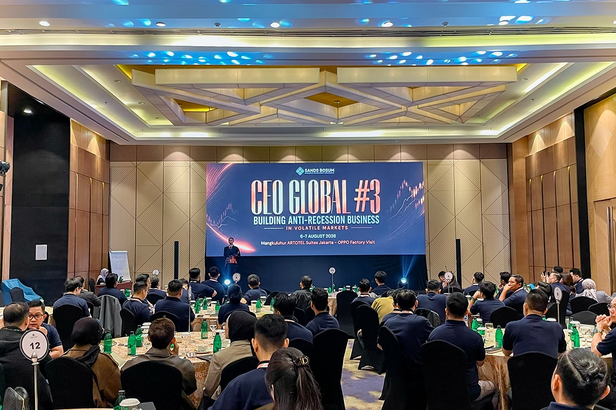 Seminar CEO Global Batch 3 di Jakarta