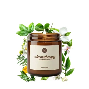 Maklon Scented Candle Aromtherapy - PT Mash Moshem Indonesia