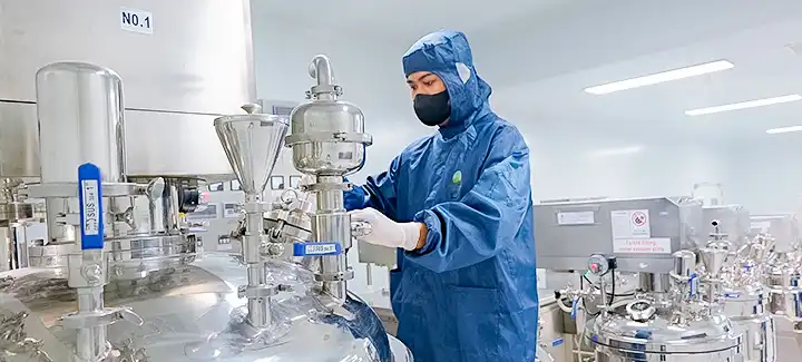 Proses produksi produk pkrt biocide PT. Mash Moshem Indonesia